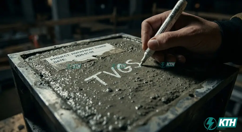 Tư vấn giám sát ký tên niêm phong mẫu bê tông để tránh tình trạng tráo đổi mẫu thí nghiệm rủi ro pháp lý.