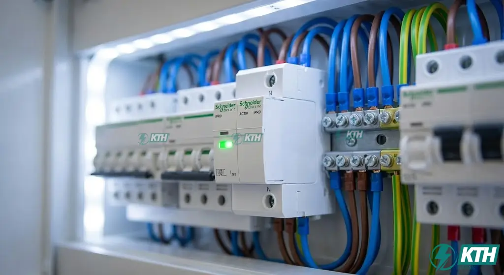 Thi Công Chống Sét Trọn Gói – Đo Điện Trở <10Ω – Báo Giá 2026 3 Lắp đặt thiết bị cắt lọc sét lan truyền SPD trong tủ điện tổng, bảo vệ camera và thiết bị điện tử khỏi xung sét