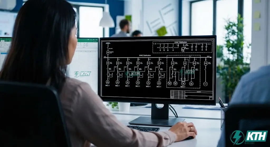 Thiết kế sơ đồ nguyên lý tủ điện bằng phần mềm AutoCAD Electrical và Eplan chuyên dụng.