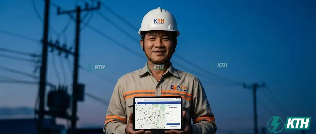 Kỹ sư KTH Electric hướng dẫn tra cứu lịch cúp điện và số tổng đài báo sự cố điện lực evn.