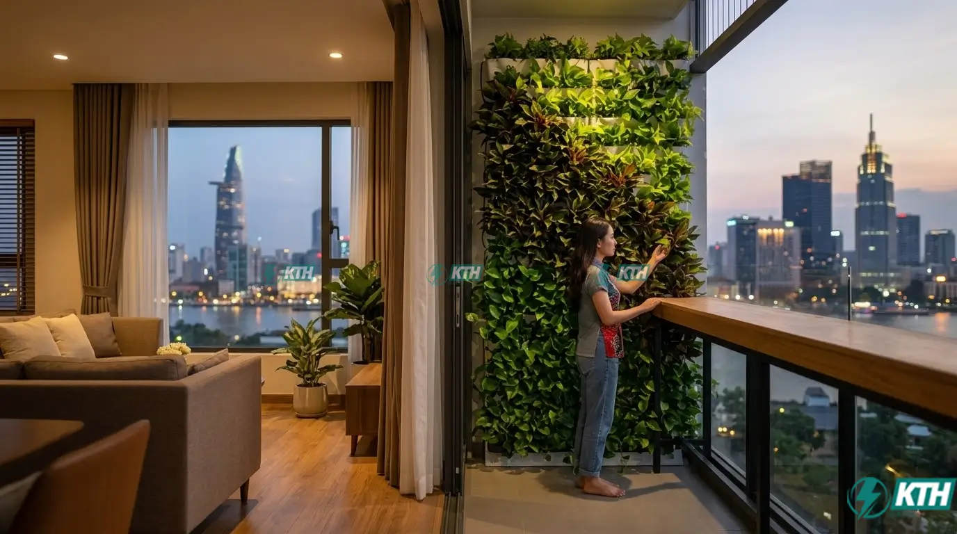 Đơn giá thiết kế mảng xanh và báo giá thi công vườn tường đứng thủy canh