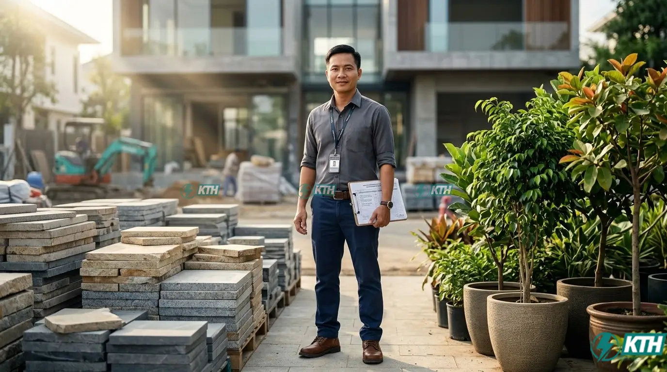 Lập dự toán công trình cảnh quan và bóc tách khối lượng BOQ thi công trọn gói