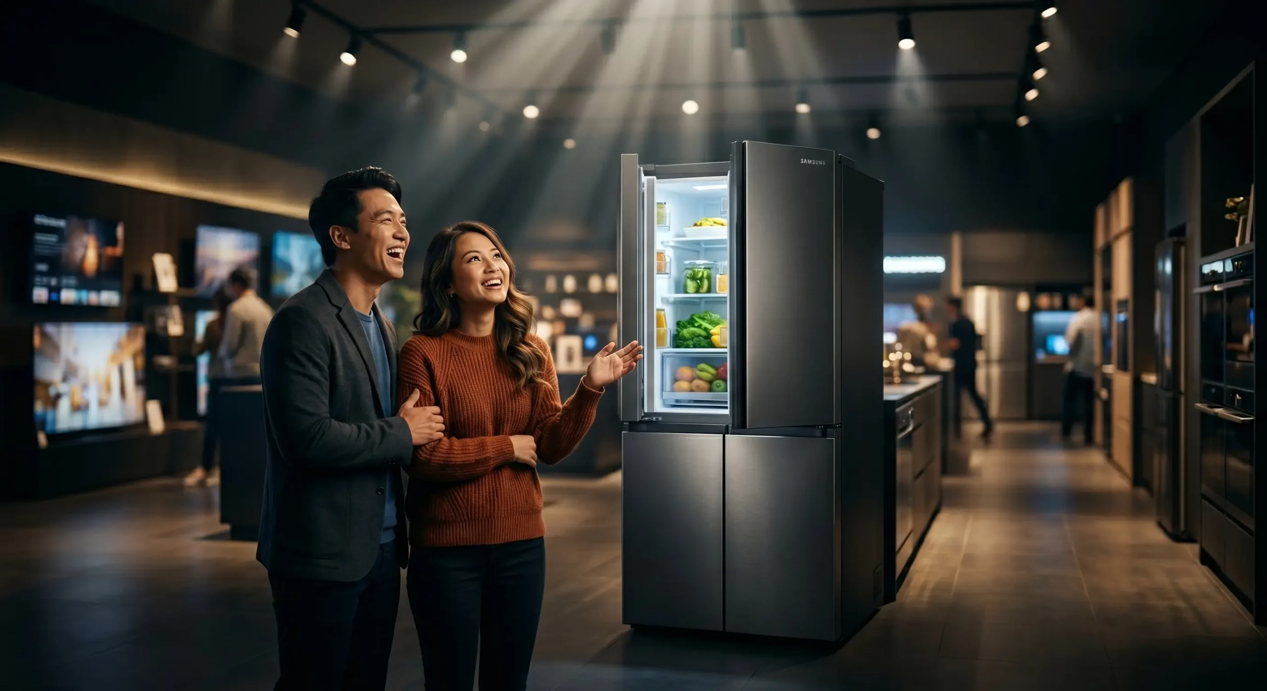 Bảng giá tủ lạnh 4 cánh inverter mới nhất tại siêu thị điện máy