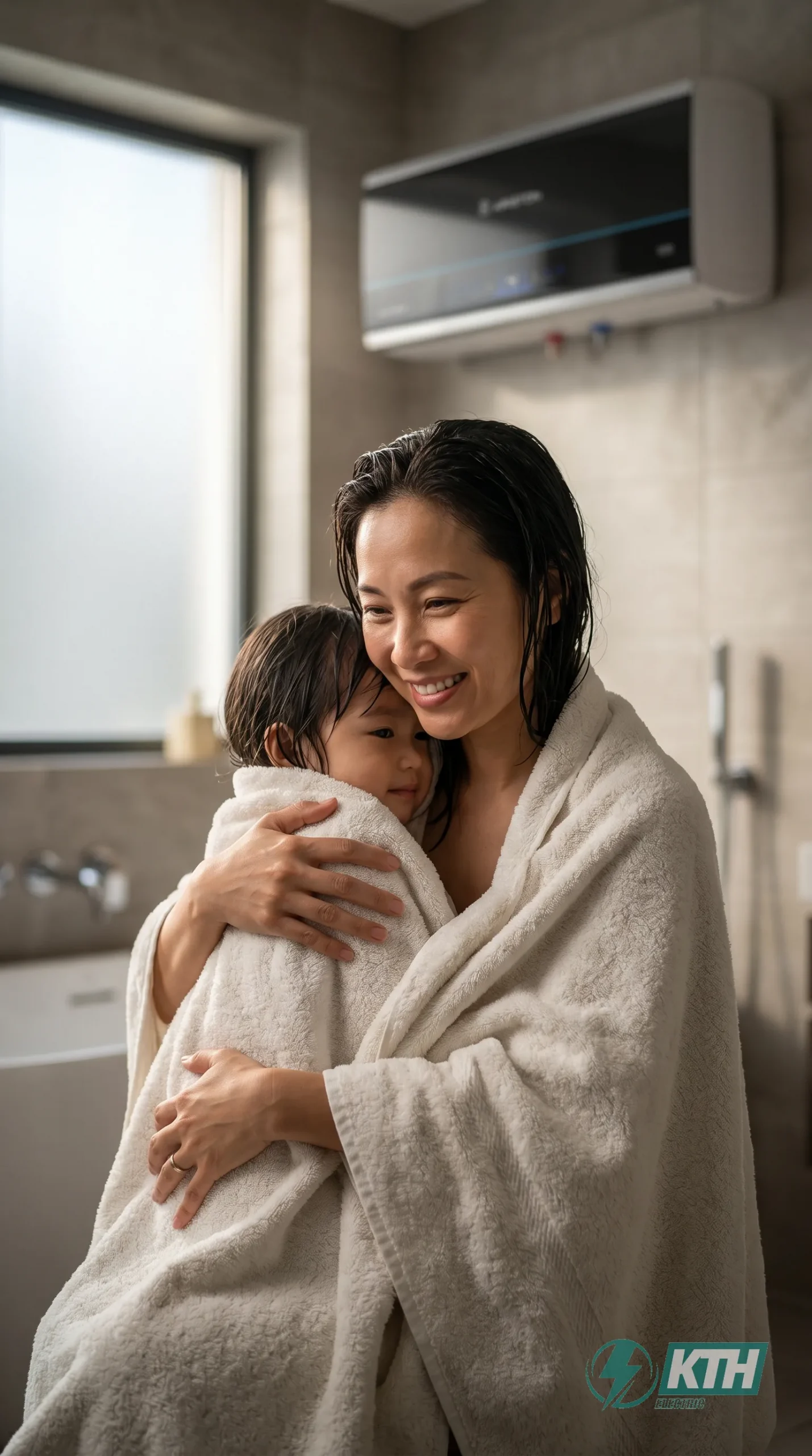 Đánh giá bình nóng lạnh Ariston Slim3 30 R MT thiết kế bình ngang sang trọng, phù hợp cho gia đình 3-5 người.