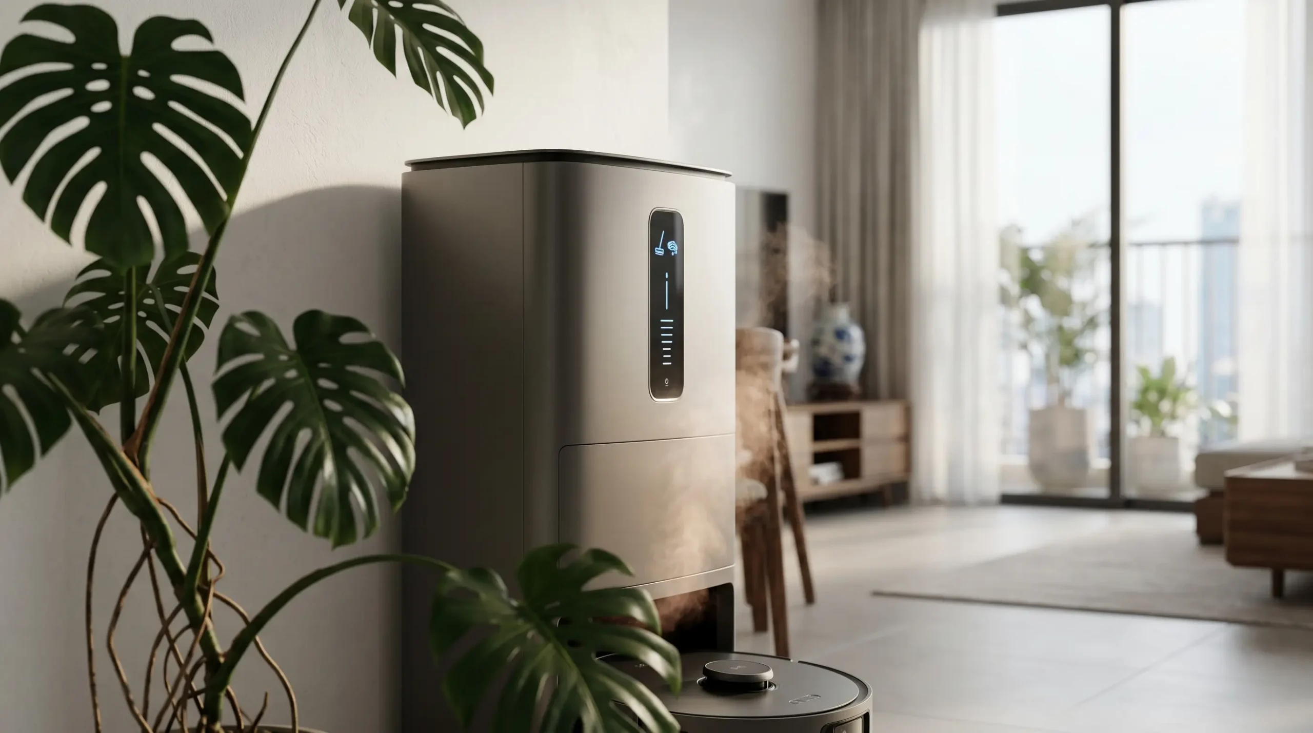 Cảm biến LiDAR trên robot lau sàn nhà nhận diện vật cản thông minh