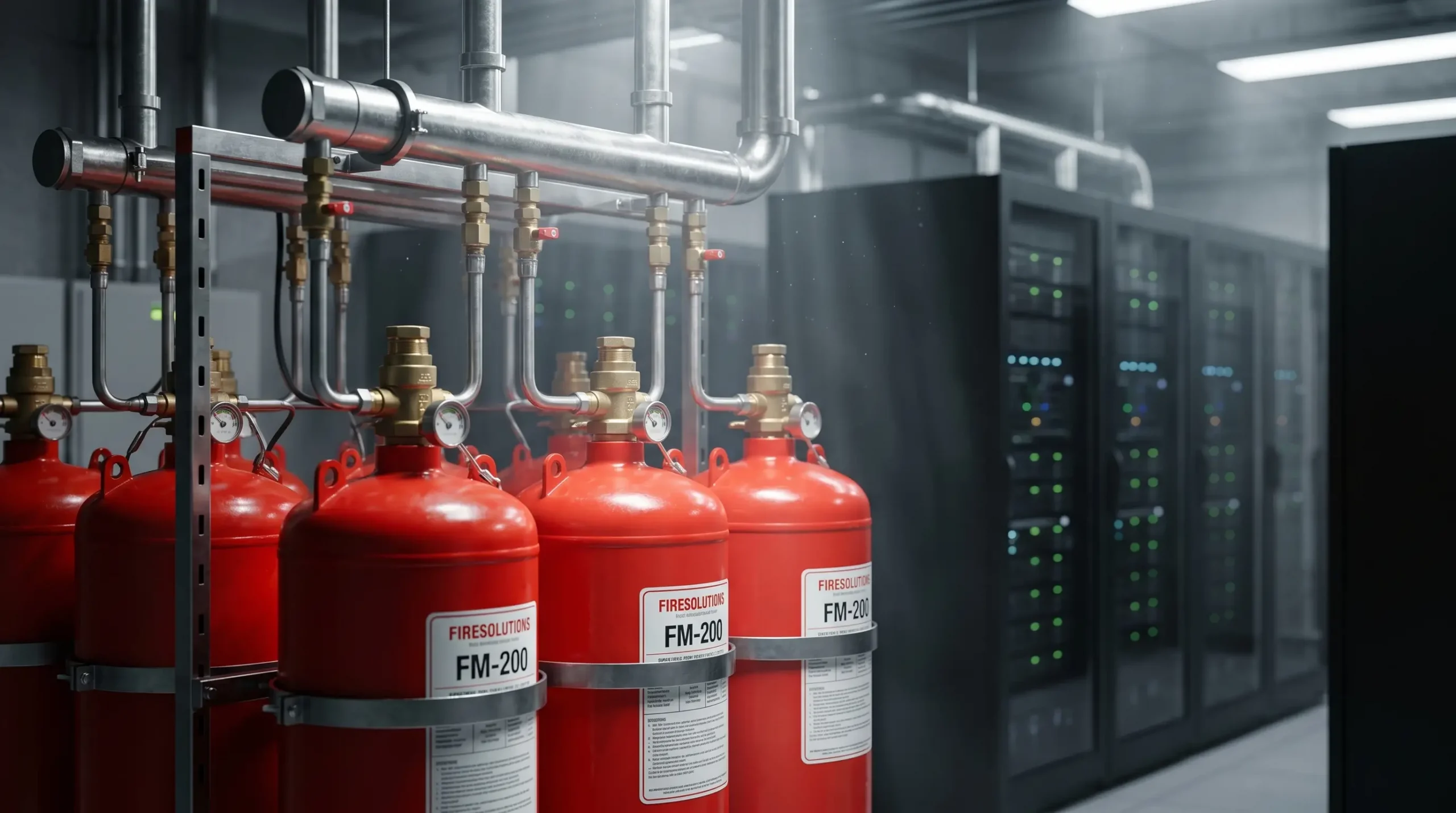 Sự khác biệt giữa khí chữa cháy FM-200 và Novec 1230 trong hệ thống báo cháy và chữa cháy tự động data center.