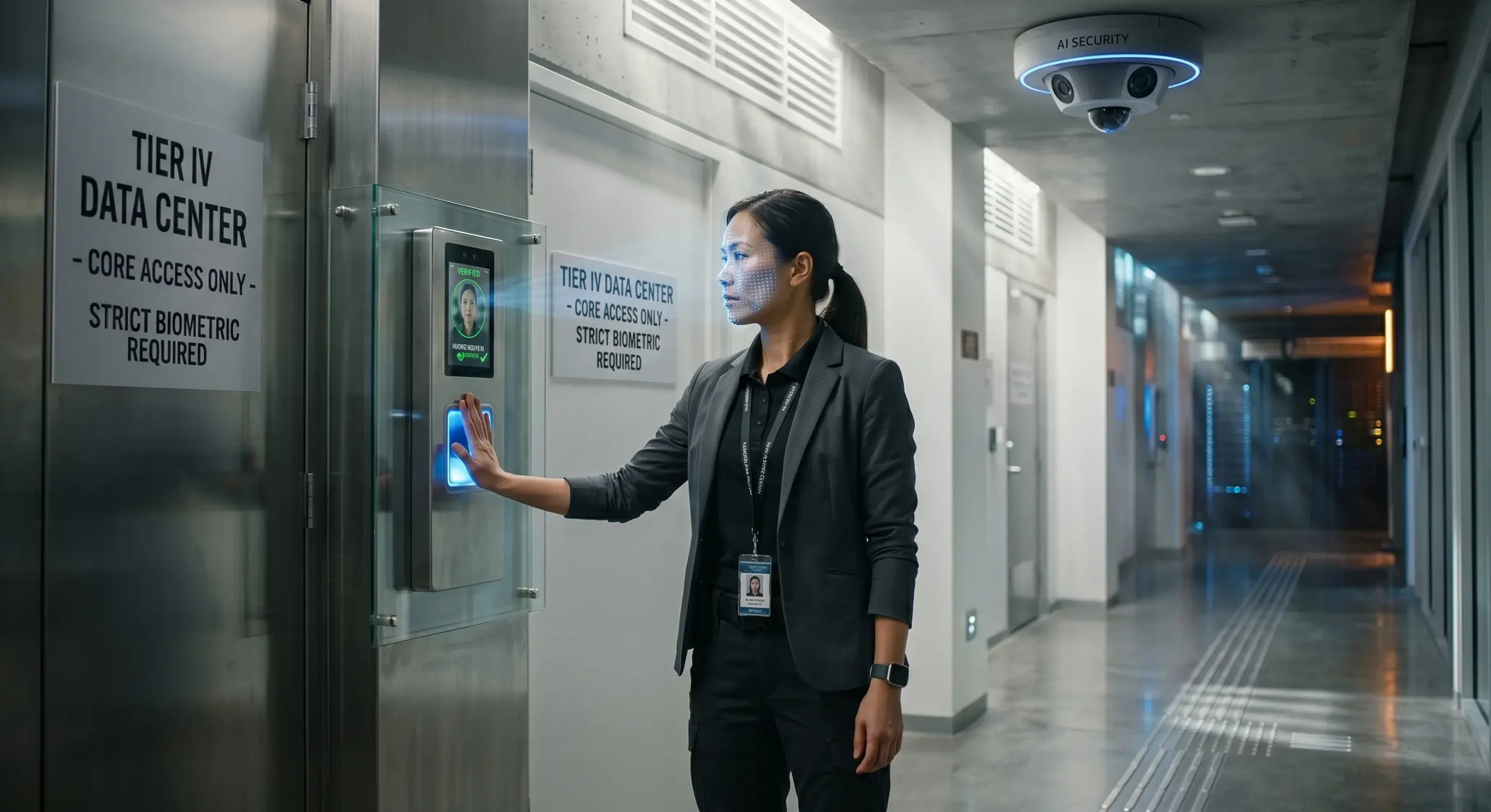 Tích hợp hệ thống kiểm soát ra vào Access Control và camera CCTV FIPS 140-2 phòng server chuẩn Uptime Tier IV.