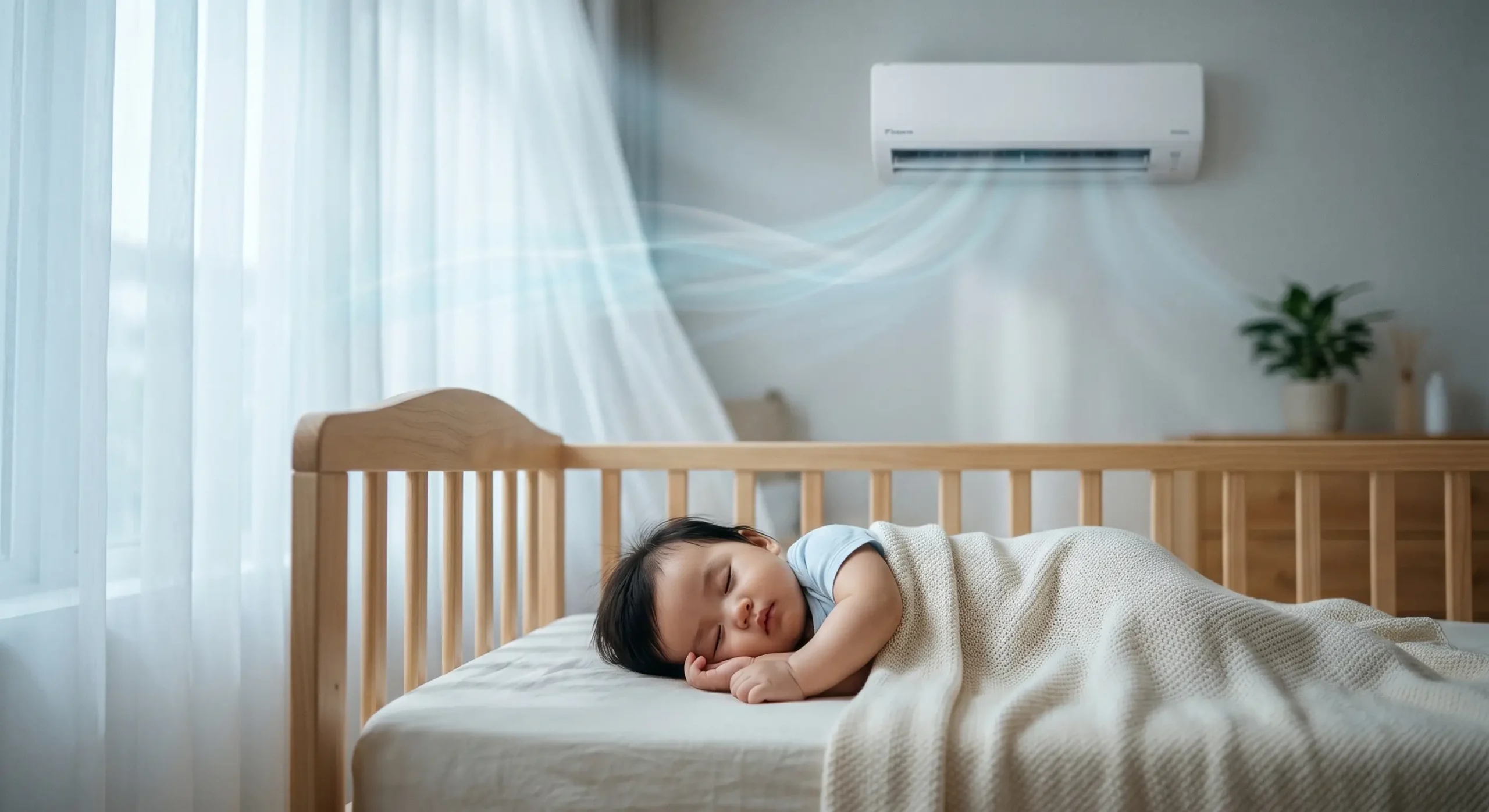 Máy điều hòa nhiệt độ daikin 1hp sử dụng phin lọc Enzyme Blue và luồng gió Coanda bảo vệ sức khỏe hệ hô hấp.