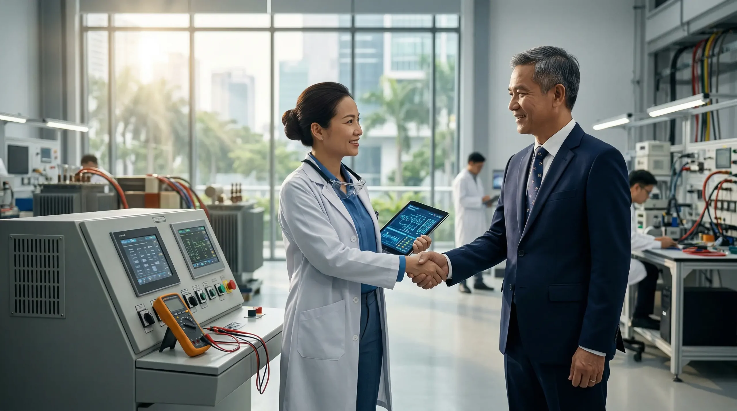 Quy trình đánh giá chứng nhận phòng thử nghiệm điện theo TCVN ISO 17025:2017