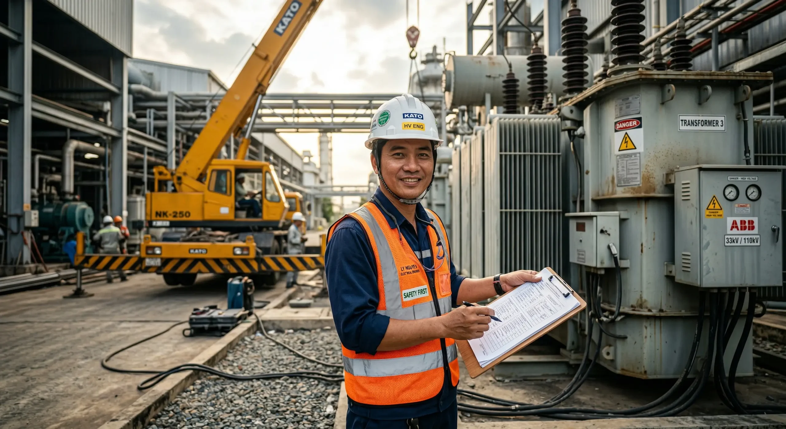 Thu mua trạm biến áp cũ giá cao tận nơi, kỹ sư định giá thanh lý máy biến áp phế liệu