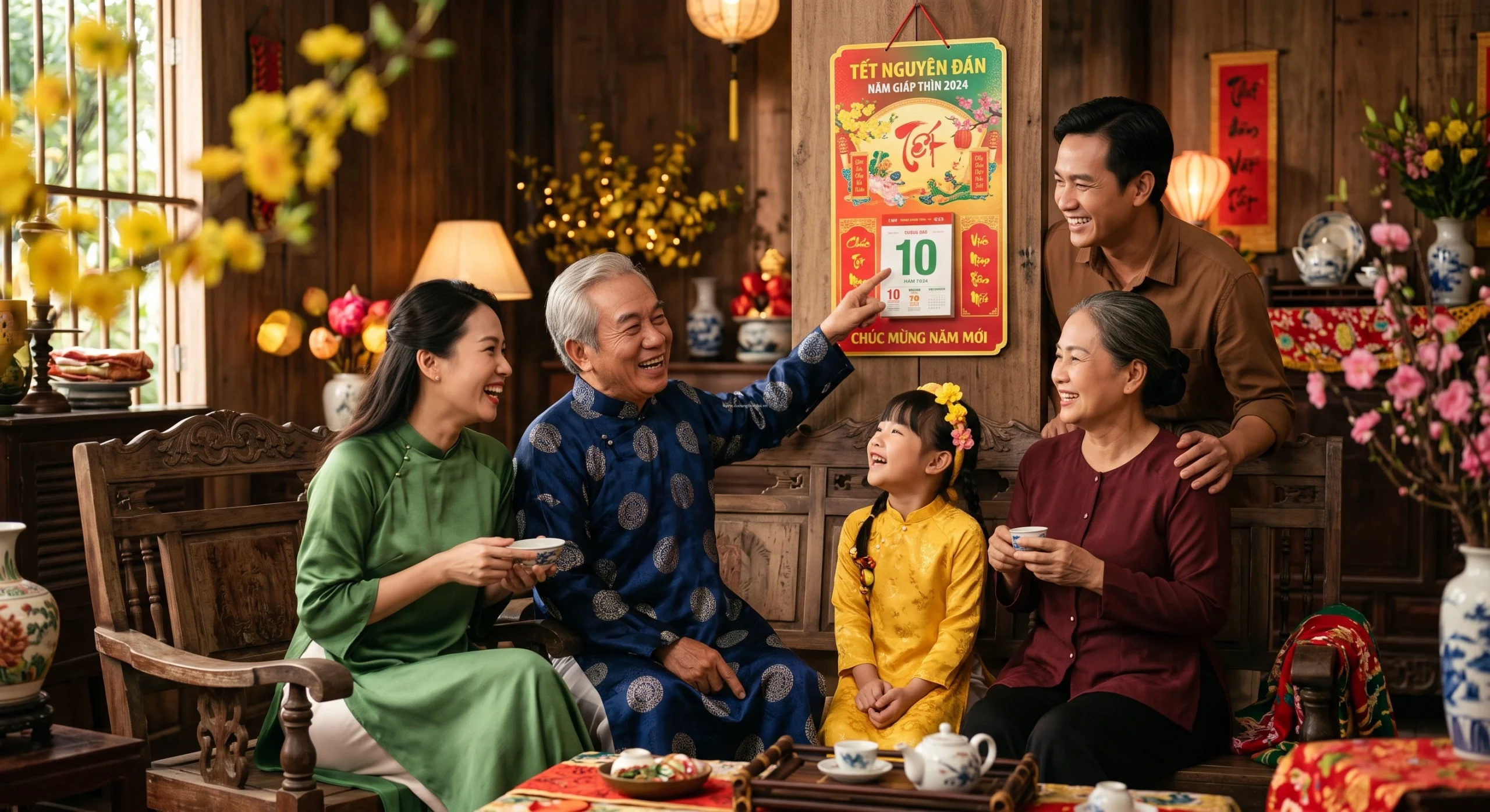 Còn bao nhiêu ngày nữa đến Tết Nguyên Đán Đinh Mùi 2027 thời gian giao thừa 2027.