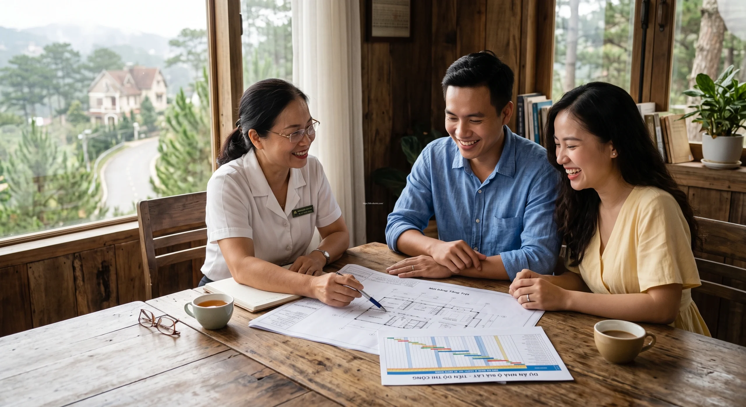 Bảng báo giá sửa chữa nhà trọn gói và sơ đồ tiến độ Gantt thi công minh bạch chi tiết