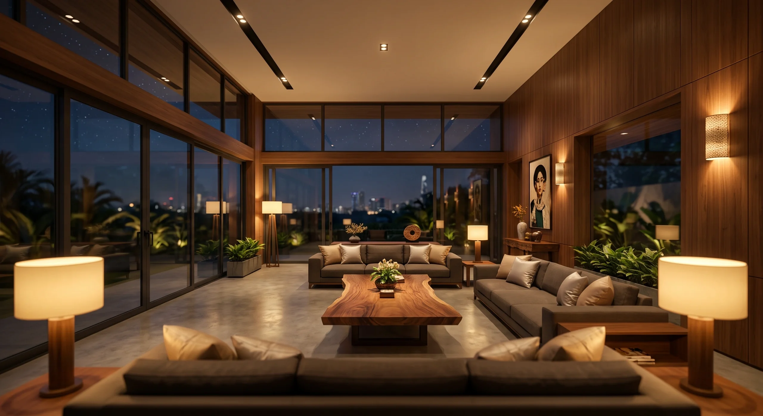 Mẹo bật sáng tất cả các đèn trong nhà liên tục 3 đêm để tăng cường sinh khí và hóa giải những điều kiêng kỵ khi làm lễ nhập trạch.