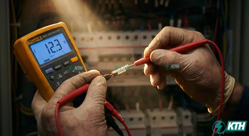 Hướng dẫn cách dùng đồng hồ vạn năng VOM đo thông mạch kiểm tra cầu chì sống hay chết.