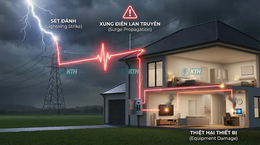 Chống Sét Lan Truyền