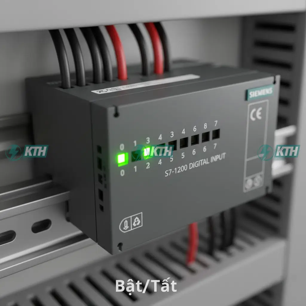 Ngõ Vào Digital Trên Module PLC