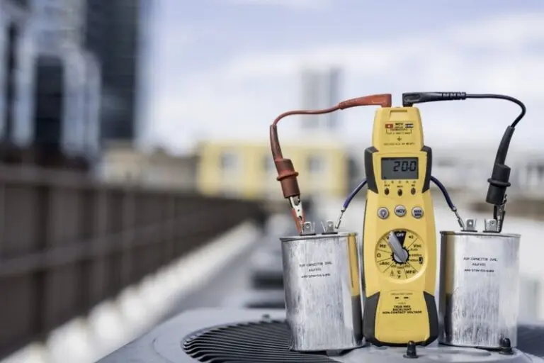 Kiểm tra tụ bù bằng đồng hồ đo điện dung