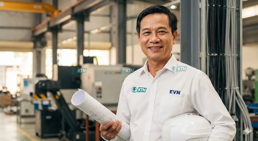 Chuyên gia tư vấn thiết kế và báo giá hệ thống điện nhà máy KTH Electric kinh nghiệm 20 năm.