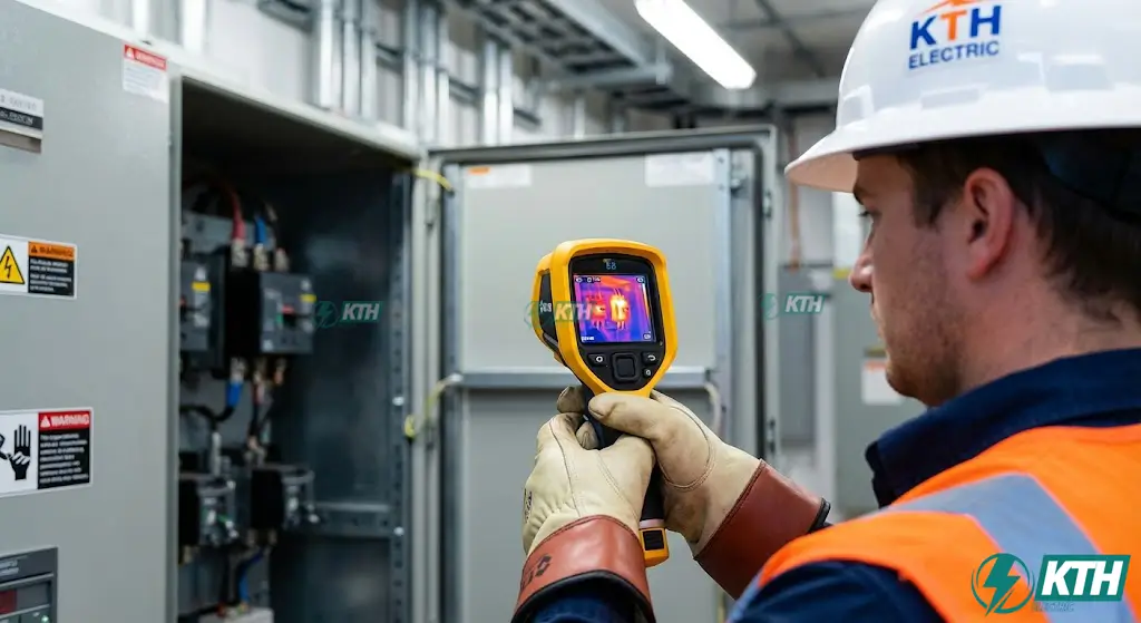 dịch vụ scan nhiệt tủ điện thermal scan phát hiện điểm nóng