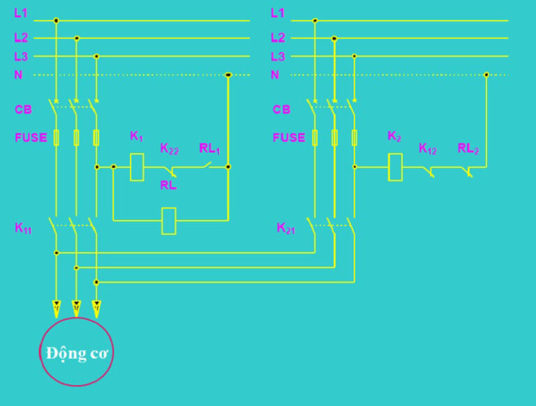 Mạch động cơ tự động chuyển nguồn (ATS)