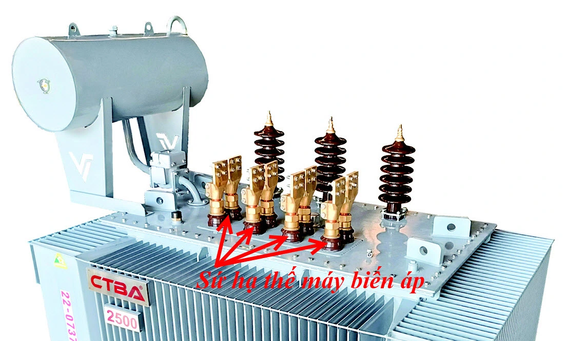 Hình ảnh sứ hạ thế máy biến áp CTBA