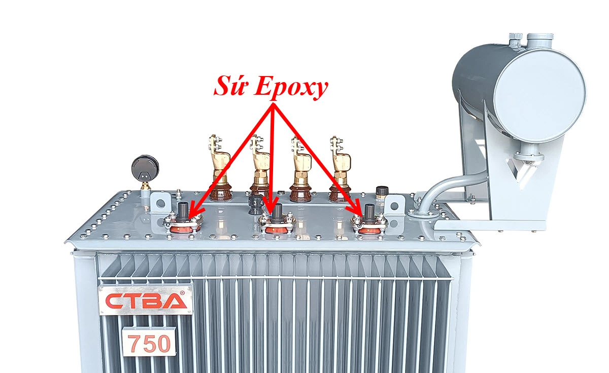 Hình ảnh sứ hạ thế máy biến áp CTBA