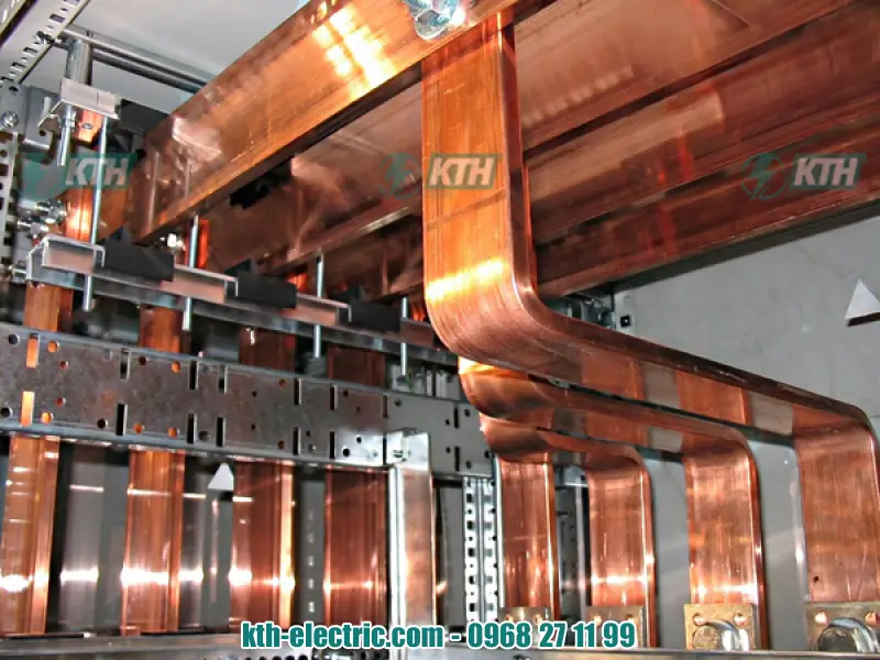 Thanh cái đồng Busbar trong tủ điện hạ thế