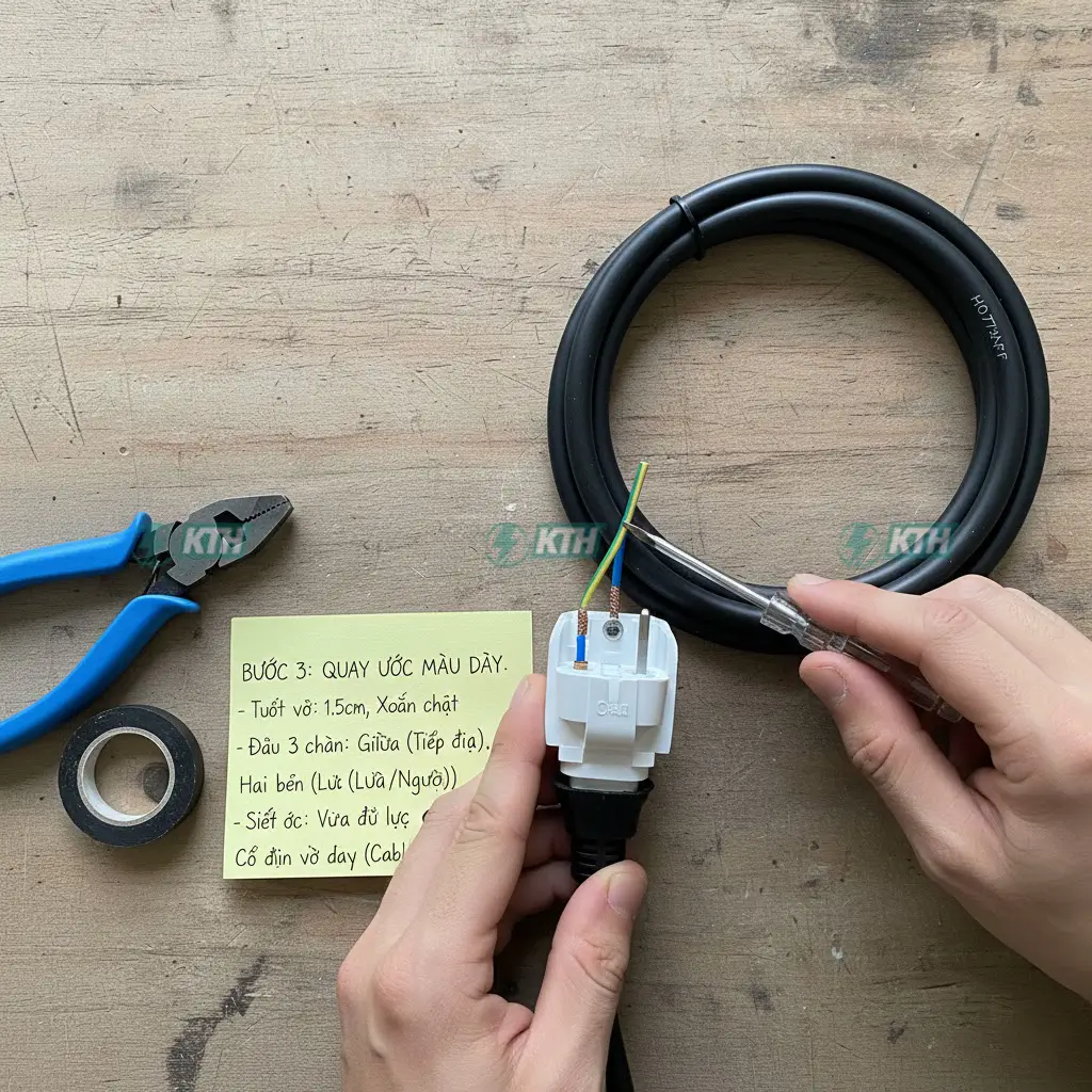 Thao tác đấu nối