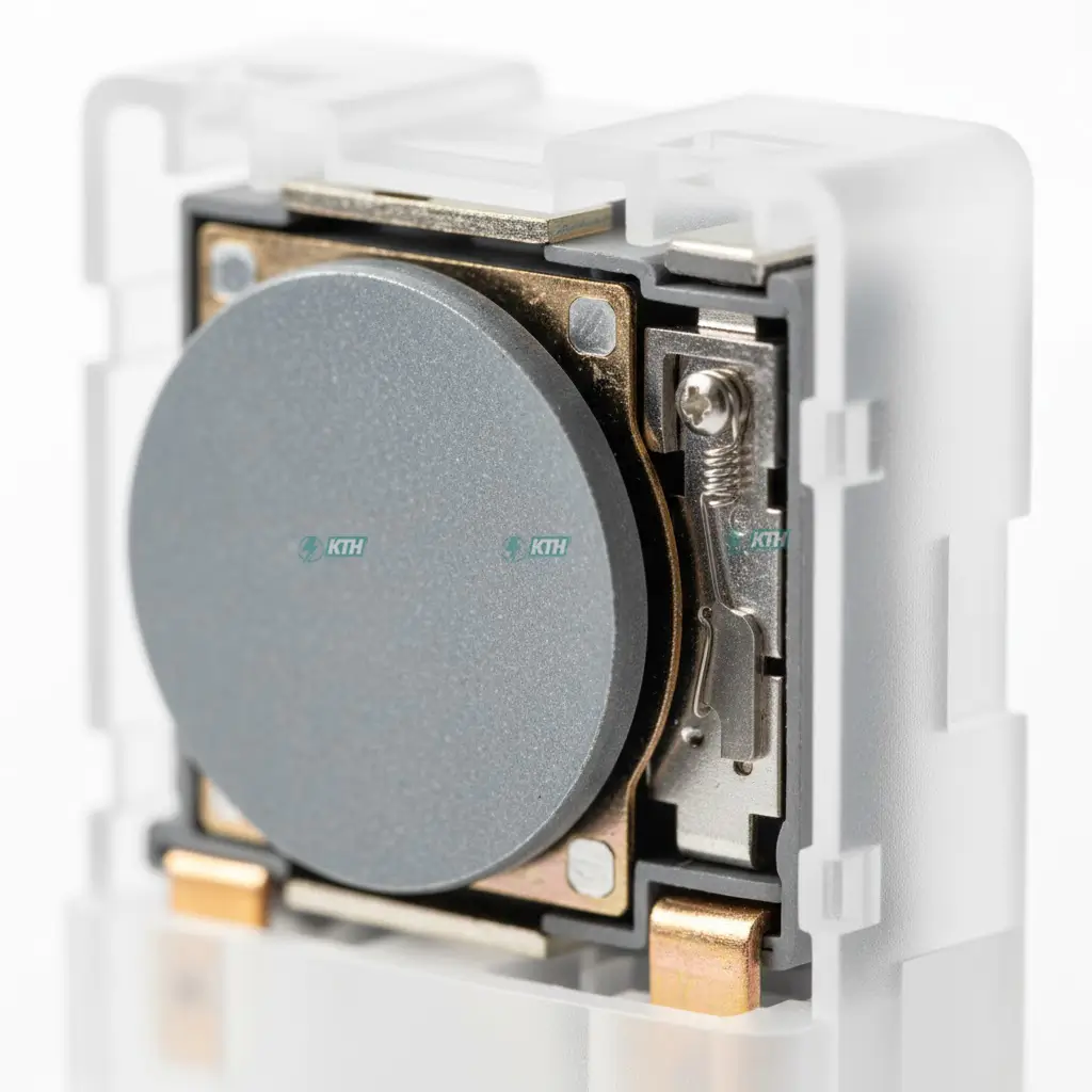 Cấu tạo bên trong thiết bị cắt sét SPD với công nghệ MOV varistor.