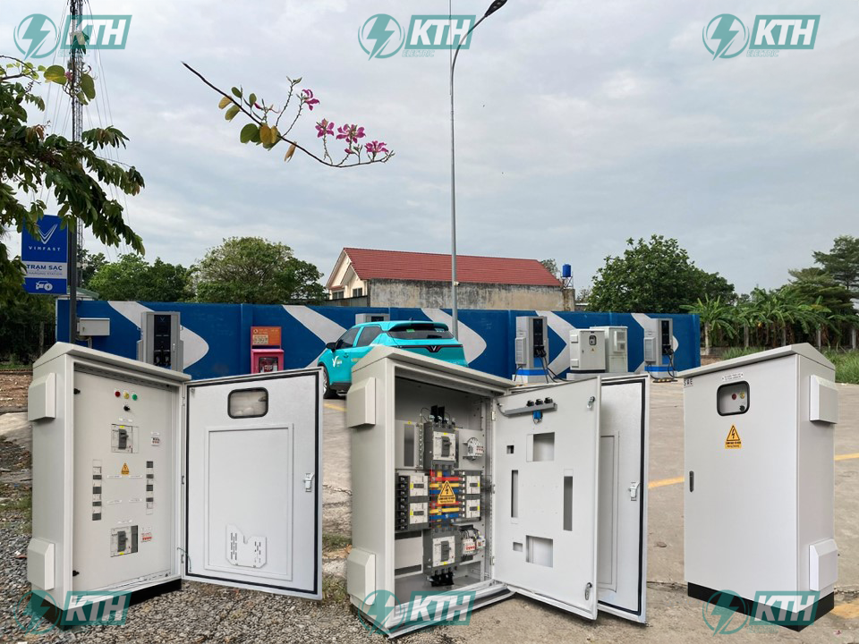 Tủ Điện Trạm Sạc Xe Điện