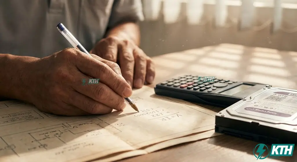 Cách tính dung lượng ổ cứng camera chi tiết bằng công thức dựa trên Bitrate và chuẩn nén H265.