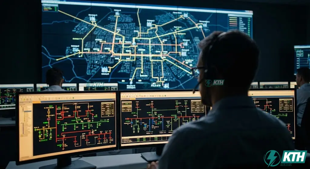 Mô hình kết nối hệ thống FRTU về trung tâm điều khiển SCADA qua giao thức IEC 60870-5-104