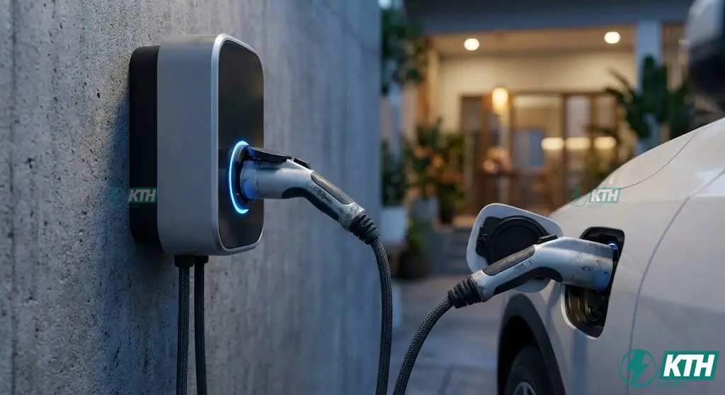 Lắp đặt bộ sạc Wallbox tại nhà sử dụng điện 1 pha và 3 pha đảm bảo an toàn PCCC.