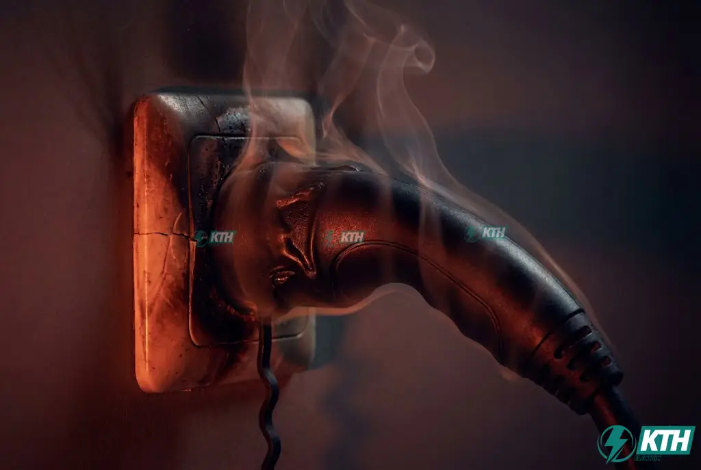 Nguy cơ cháy nổ khi sử dụng bộ sạc di động portable cắm vào ổ điện dân dụng không chịu tải cao.