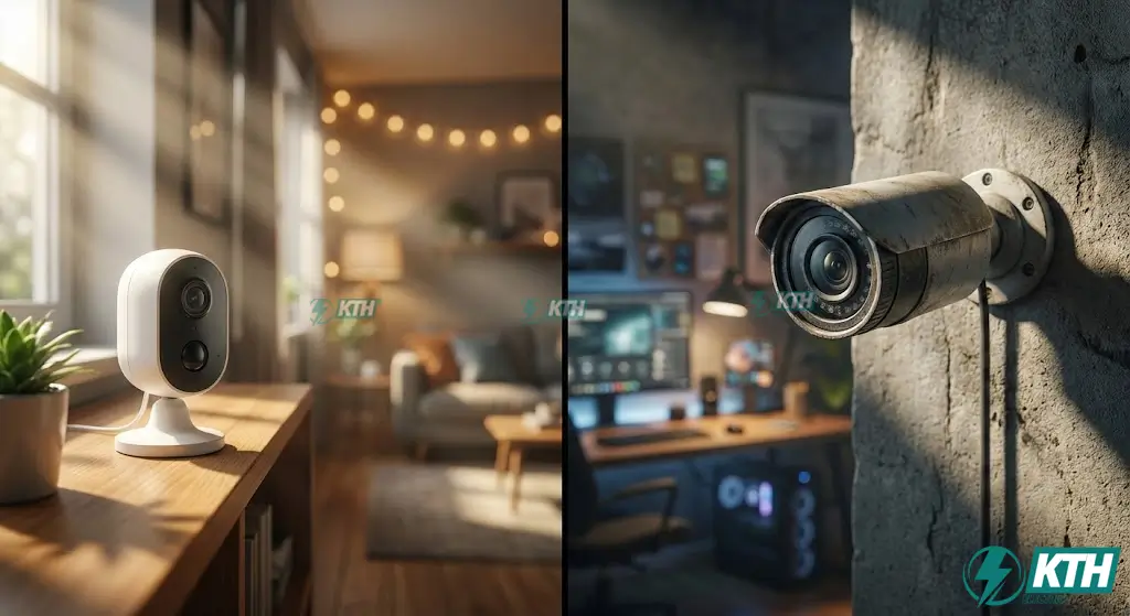 So sánh chi tiết ưu nhược điểm giữa camera wifi không dây và camera có dây PoE cho gia đình và nhà xưởng năm 2026.