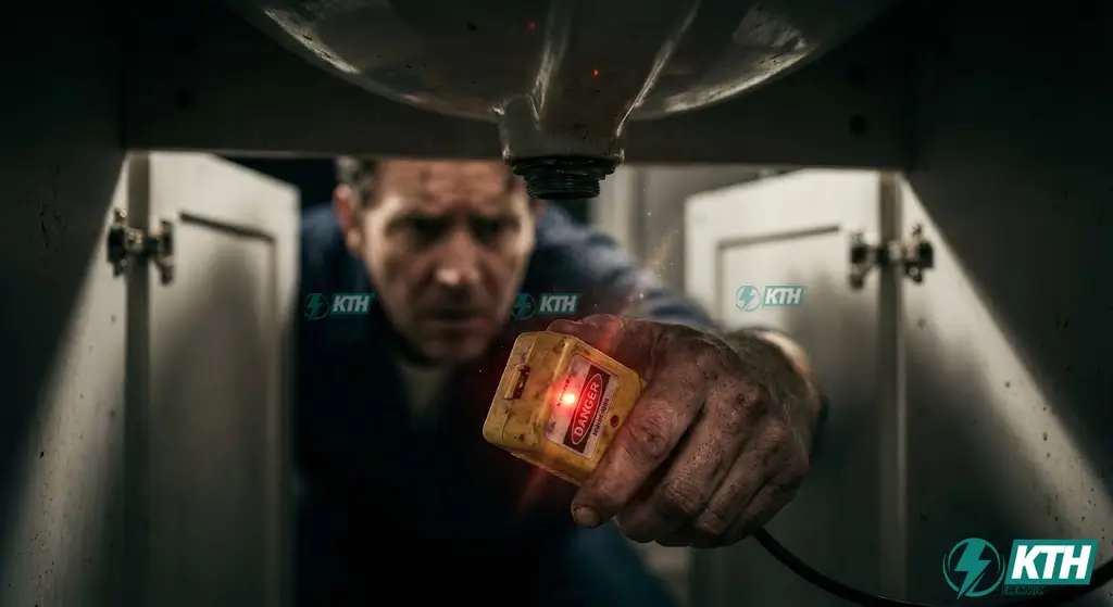 Thợ sửa ống nước lừa đảo sử dụng máy dò tìm rò rỉ giả mạo báo tín hiệu ảo để vẽ bệnh và ép giá chủ nhà